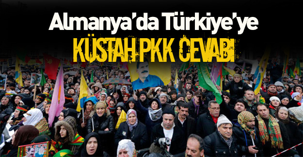 Almanya'dan PKK gösterisi hakkına skandal açıklama!