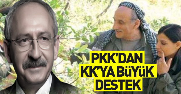 PKK'dan Kılıçdaroğlu'na destek