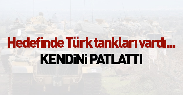 Kahpe PKK’dan DEAŞ taktiği! Kendini patlattı