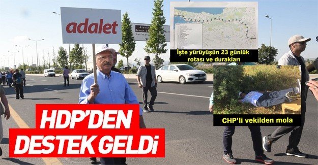 HDP'den Adalet Yürüyüşü'ne katılın çağrısı