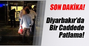 Diyarbakır'ın Bağlar ilçesinde patlama! Bombalı saldırı iddiası...