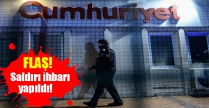Cumhuriyet Gazetesi'ne bomba ihbarı! Flaş son dakika gelişmesi (30.10.2015)