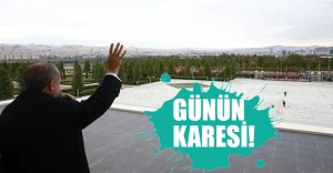 İşte günün karesi! Erdoğan 150 metreden kalabalığı selamladı...