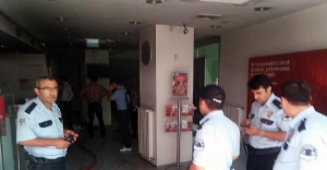 Konya'nın Ereğli ilçesinde banka şubesinde yangın! 13 kişi mahsur kaldı...