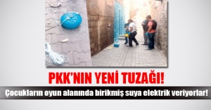 PKK'nın yeni oyunu! Birikmiş suya elektrik veriyorlar