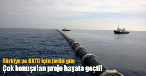 Türkiye ve KKTC denizin altından birbirine bağlandı! İşte o projenin detayları