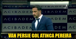 Van Persie gol atınca Pereira!
