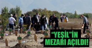 "Yeşil" olduğu iddia edilen Mahmut Özer'in mezarı açıldı!