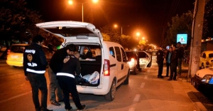 Adana'da 1300 polis ile asayiş uygulaması