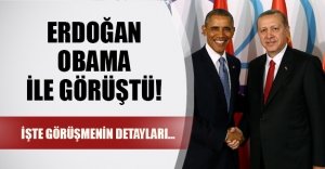 Erdoğan Obama ile görüştü! İşte beklenen görüşmenin ayrıntıları