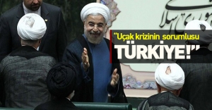 İran Cumhurbaşkanı uçak krizinde Türkiye'yi suçlu ilan etti!