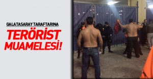 İspanyol polisinden G.Saraylılara terörist muamelesi!