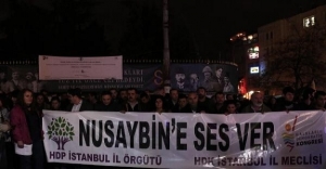 İstanbul Beyoğlu'nda HDP eylemi!