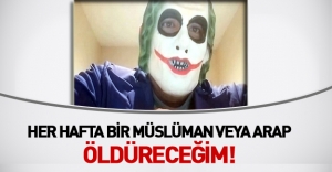 Joker Maskeli Adamdan Müslümanlara Ölüm Tehdidi!