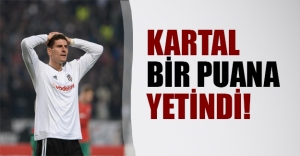 Kartal 1 puana yetinmek zorunda kaldı: Beşiktaş - Lokomotiv Moskova: 1 - 1