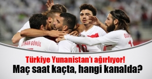 Türkiye Yunanistan maçı hangi gün, saat kaçta? Türkiye Yunanistan şifresiz canlı izle