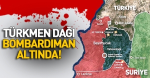 Türkmen Dağı'nda Bombardıman Tekrar Başladı