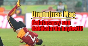 Unutulmaz maç! Rizespor: 4 Galatasaray: 3