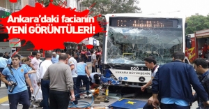 Ankara'da 12 kişinin öldüğü otobüs faciasının yeni görüntüleri ortaya çıktı!