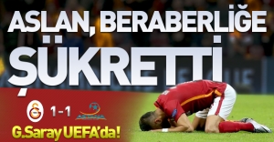 Aslan beraberliğe şükretti! (Galatasaray 1-1 Astana)