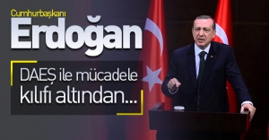 Cumhurbaşkanı Erdoğan'dan önemli açıklamalar! ''DAEŞ ile mücadele kılıfı altından...''