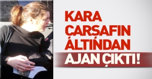 Diyarbakır’da çarşaf giymiş İngiliz kadın yakalandı