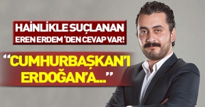 Hainlikle suçlanan vekil Eren Erdem Erdoğan'a yanıt verdi!