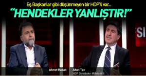 HDP Milletvekili Altan Tan'dan PKK'ya Hendek Eleştirisi