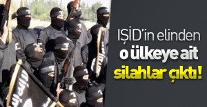 IŞİD'in elinden o ülkeye ait silahlar çıktı!