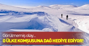 Norveç Finlandiya'ya dağ hediye ediyor!