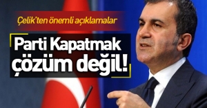 Ömer Çelik'ten HDP'ye tepki!