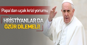 Papa, Türkiye-Rusya krizi ile ilgili konuştu