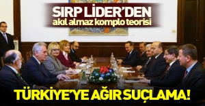 Sırbistan Devlet Başkanı Nikoliç'ten Türkiye'ye akılalmaz suçlama