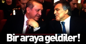 Uzun bir aradan sonra Erdoğan ve Gül bir araya geldi!