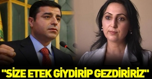 HDP'li vekile çok sert tepki: "Size etek giydirip gezdiririz"