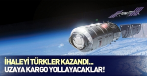 İhaleyi Türkler kazandı! Uzaya kargo yollayacaklar...