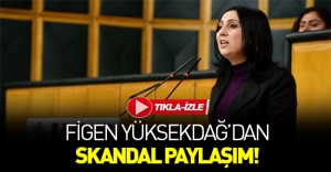 İşte Figen Yüksekdağ'ın paylaştığı skandal video!