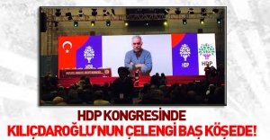 Kılıçdaroğlu HDP kongresine çelenk gönderdi!
