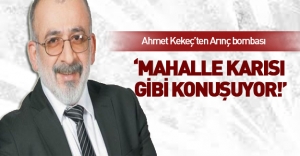Ahmet Kekeç'ten Arınç'a sert eleştiri!
