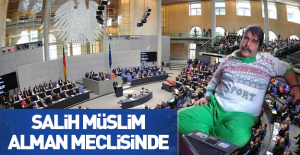 PYD elebaşı Salih Müslim Almanya Federal Meclisi'nde